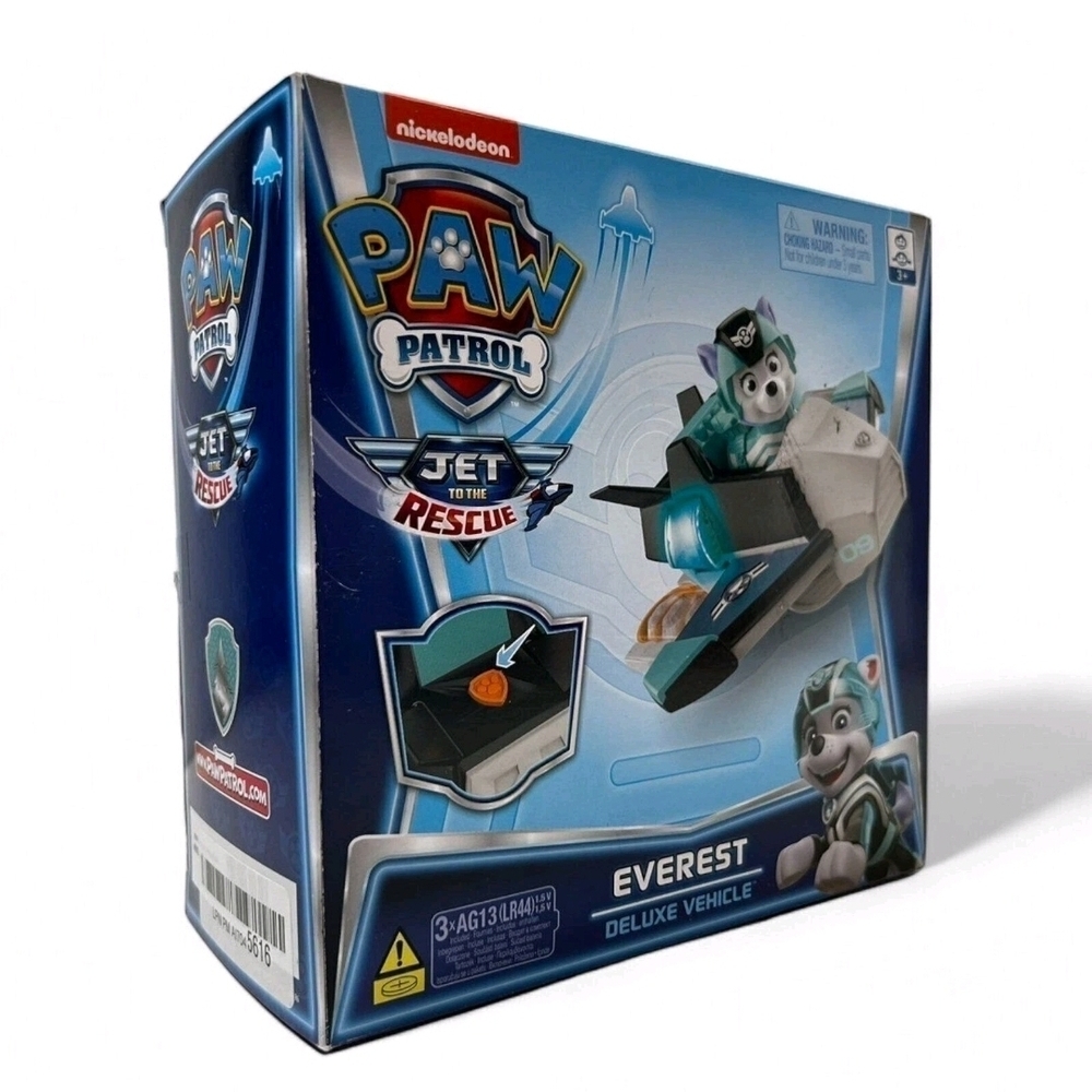 Paw Patrol Jet to The Rescue Everest Deluxe Transforming Vehicle [DAMAGED BOX]